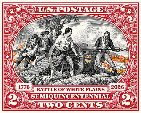 White Plains 2c - Art Print