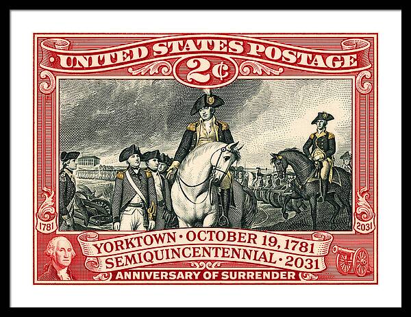 Yorktown 2c - Framed Print