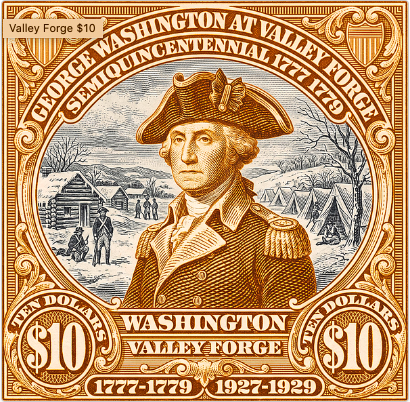 Valley Forge $10 #1