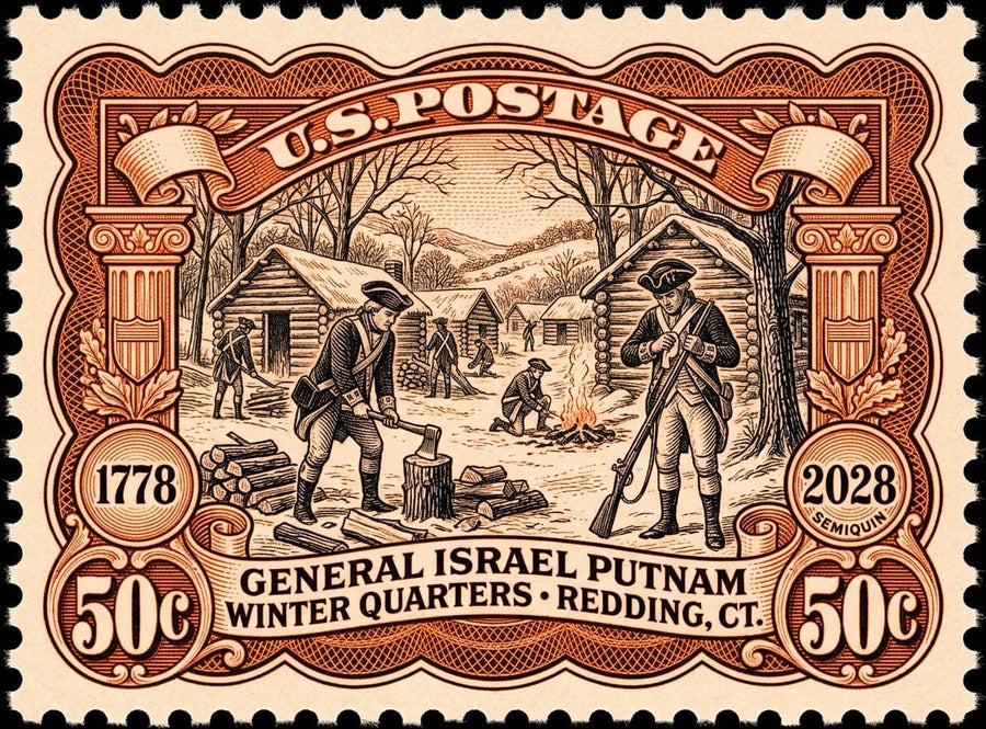 Gen. Putnum at Redding 50c #2