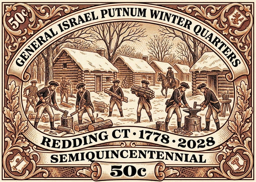 Gen. Putnum at Redding 50c #1
