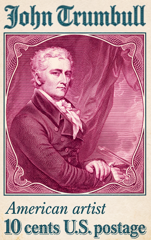 John Trumbull 10c
