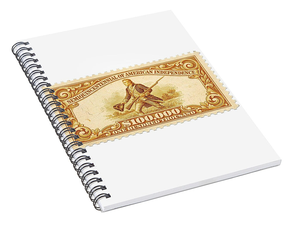 American Independence $100,000 1 - Spiral Notebook