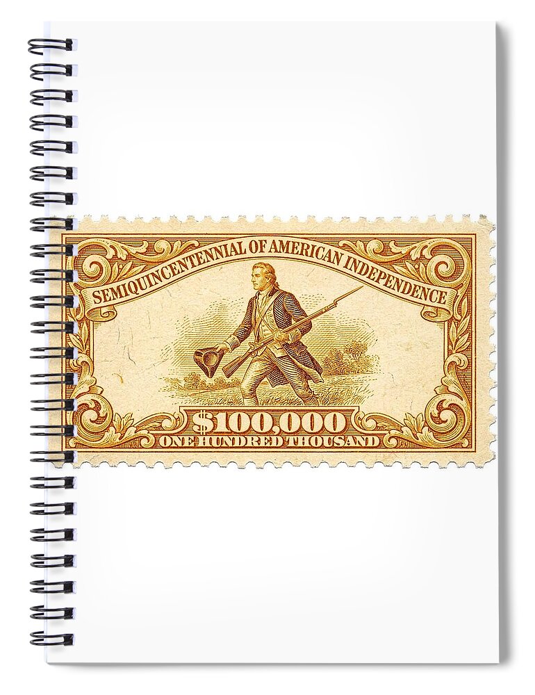 American Independence $100,000 1 - Spiral Notebook