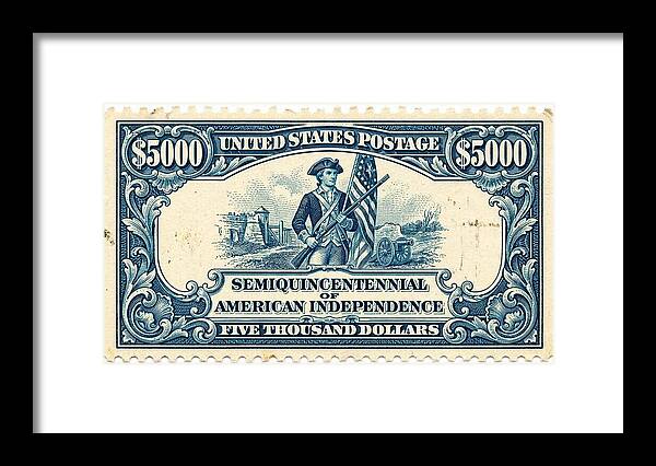 American Independence $5,000 1 - Framed Print