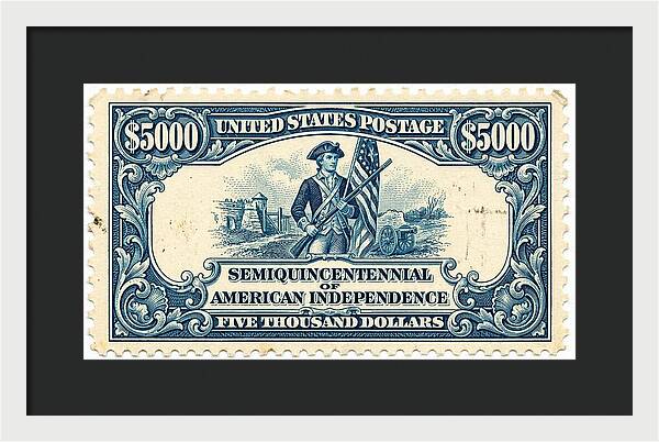 American Independence $5,000 1 - Framed Print