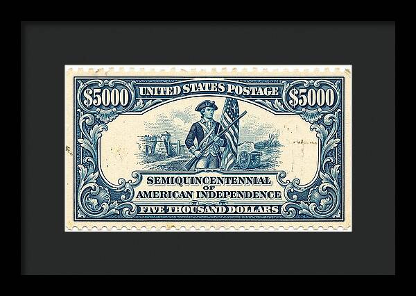 American Independence $5,000 1 - Framed Print