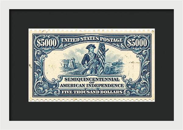 American Independence $5,000 1 - Framed Print