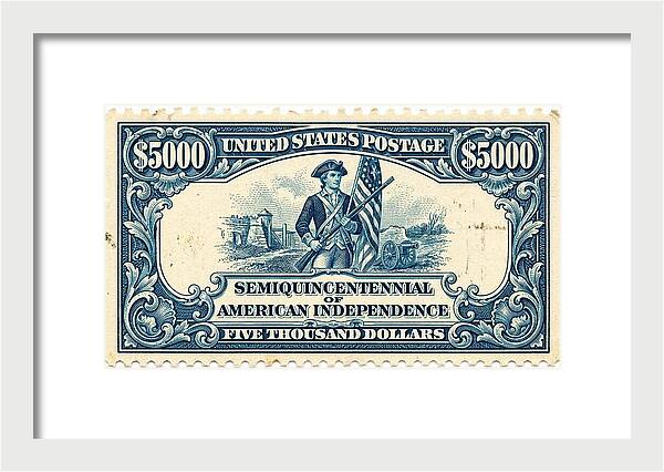 American Independence $5,000 1 - Framed Print