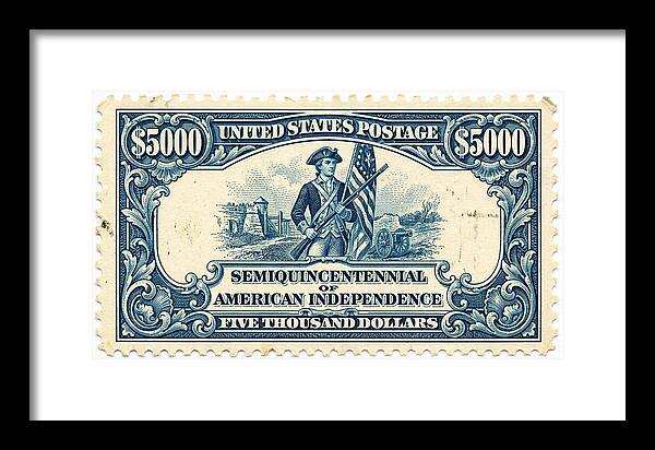 American Independence $5,000 1 - Framed Print