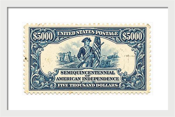 American Independence $5,000 1 - Framed Print