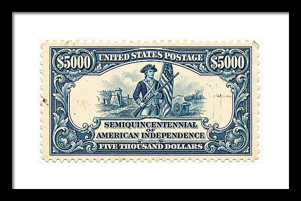 American Independence $5,000 1 - Framed Print