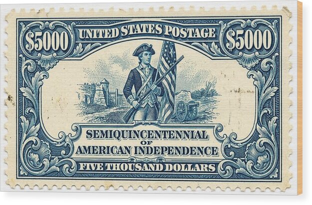 American Independence $5,000 1 - Wood Print