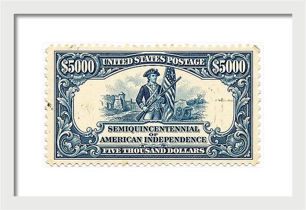 American Independence $5,000 1 - Framed Print