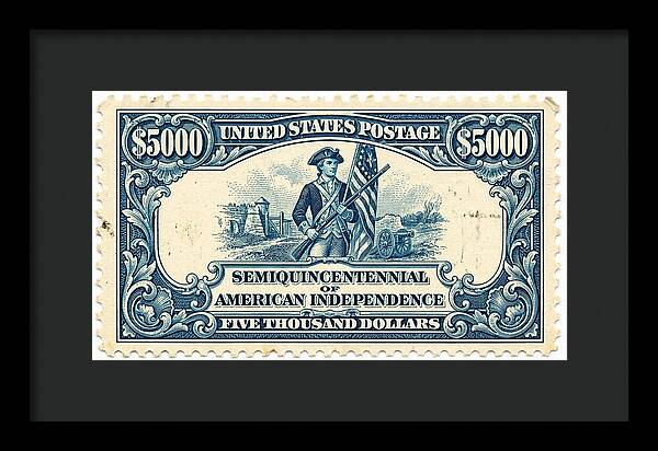 American Independence $5,000 1 - Framed Print