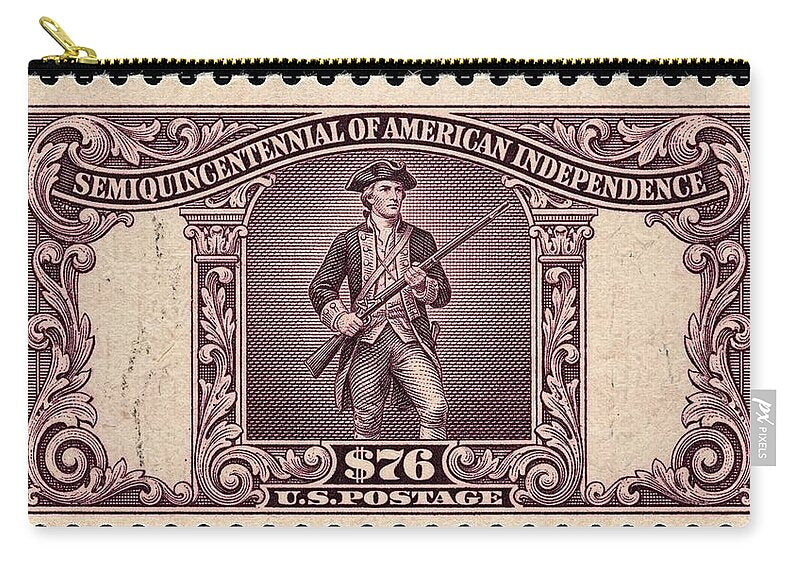 American Independence $76 1 - Zip Pouch