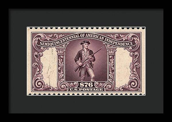 American Independence $76 1 - Framed Print
