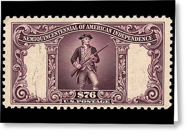 American Independence $76 1 - Greeting Card