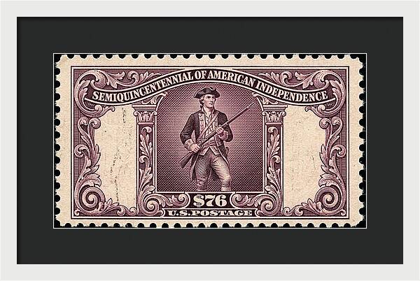 American Independence $76 1 - Framed Print