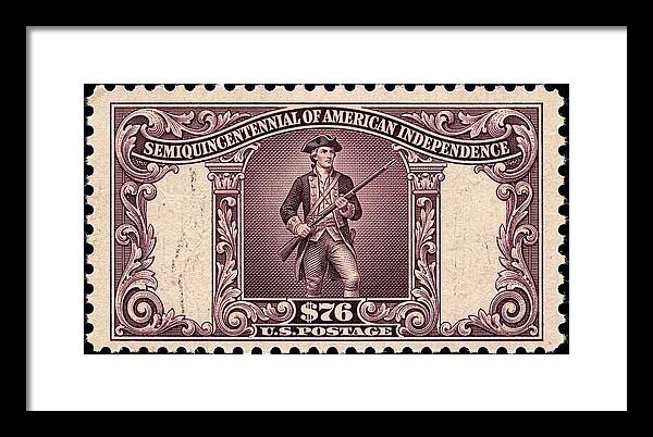 American Independence $76 1 - Framed Print