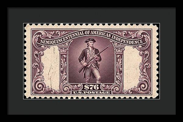 American Independence $76 1 - Framed Print