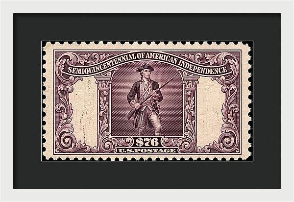 American Independence $76 1 - Framed Print