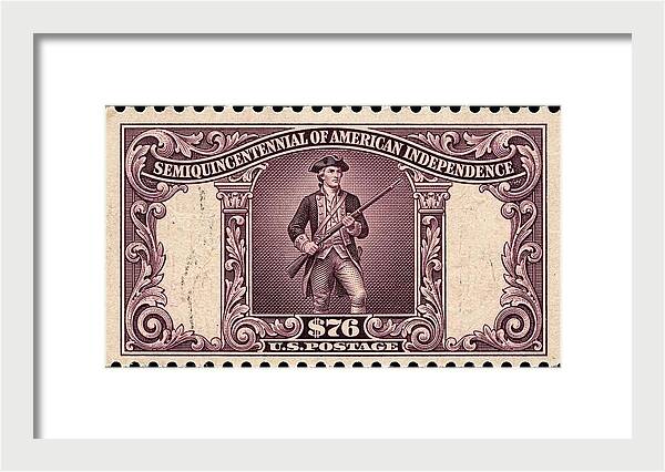 American Independence $76 1 - Framed Print