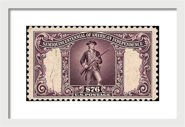 American Independence $76 1 - Framed Print