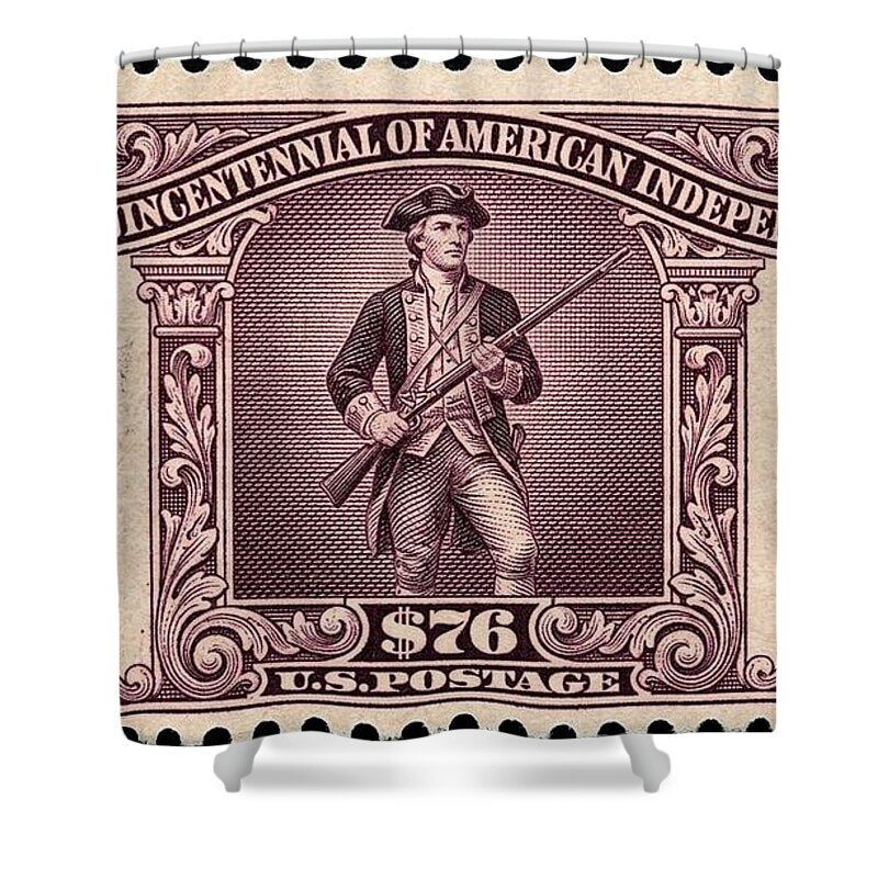 American Independence $76 1 - Shower Curtain