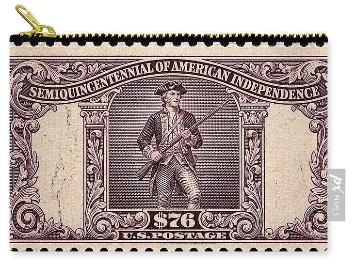American Independence $76 1 - Zip Pouch