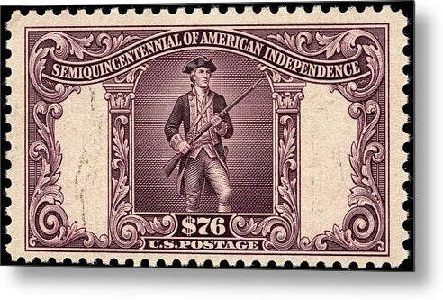 American Independence $76 1 - Metal Print