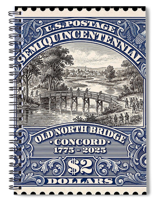 Battle of Concord $2 1 - Spiral Notebook