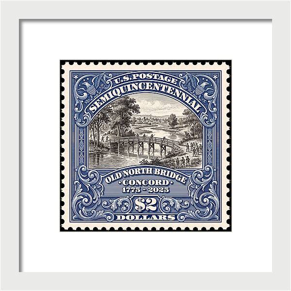 Battle of Concord $2 1 - Framed Print