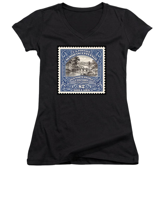 Battle of Concord $2 1 - Women's V-Neck