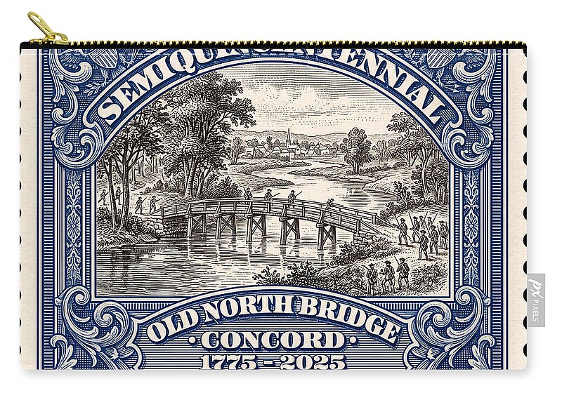 Battle of Concord $2 1 - Zip Pouch