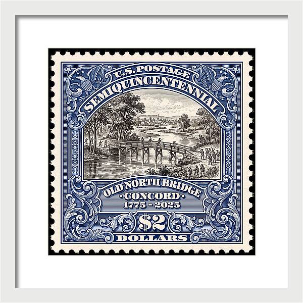 Battle of Concord $2 1 - Framed Print