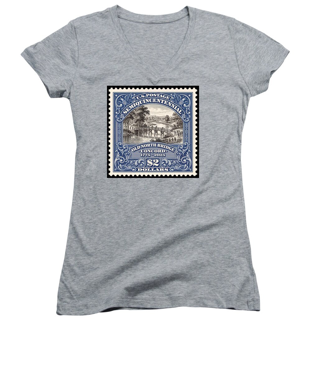 Battle of Concord $2 1 - Women's V-Neck