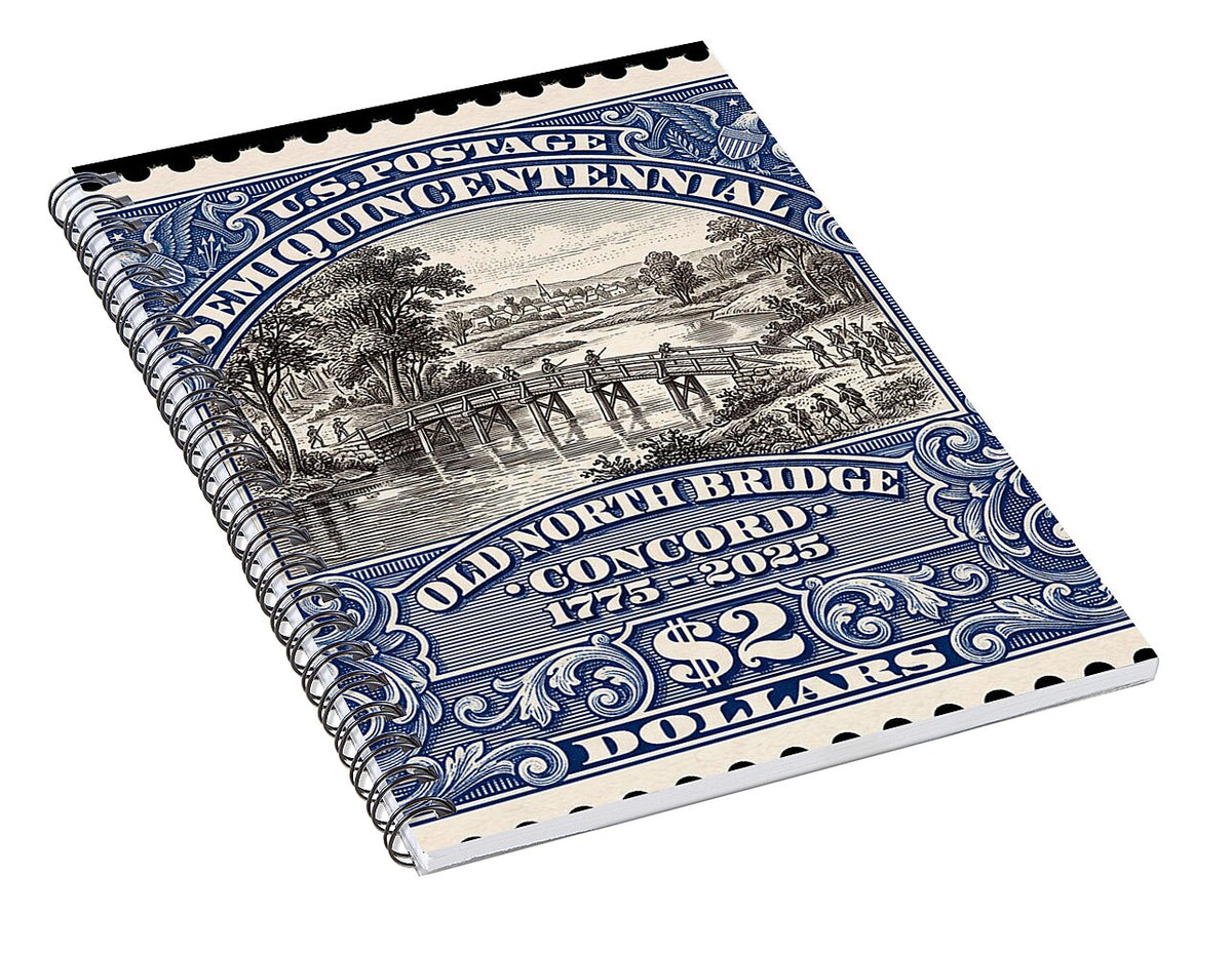 Battle of Concord $2 1 - Spiral Notebook