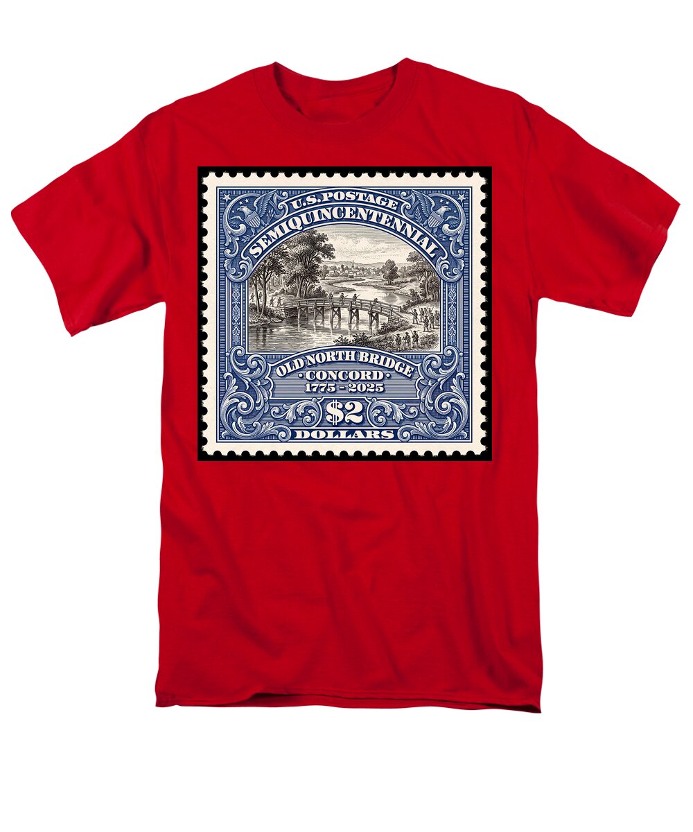 Battle of Concord $2 1 - Men's T-Shirt  (Regular Fit)