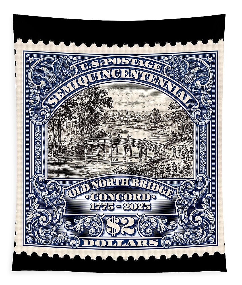 Battle of Concord $2 1 - Tapestry