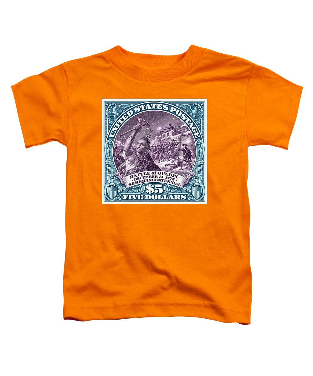 Battle of Quebec $5 2 - Toddler T-Shirt