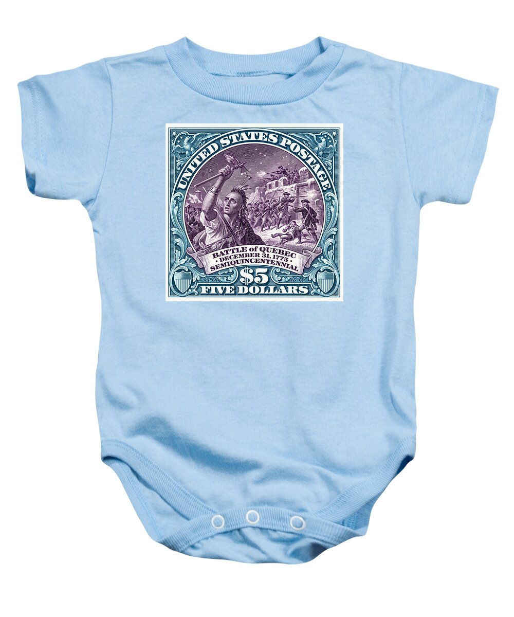 Battle of Quebec $5 2 - Baby One-Piece