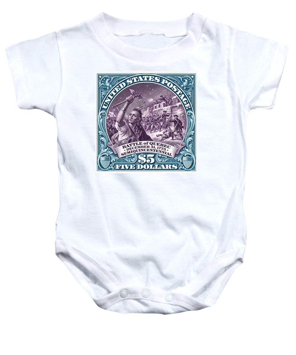 Battle of Quebec $5 2 - Baby One-Piece
