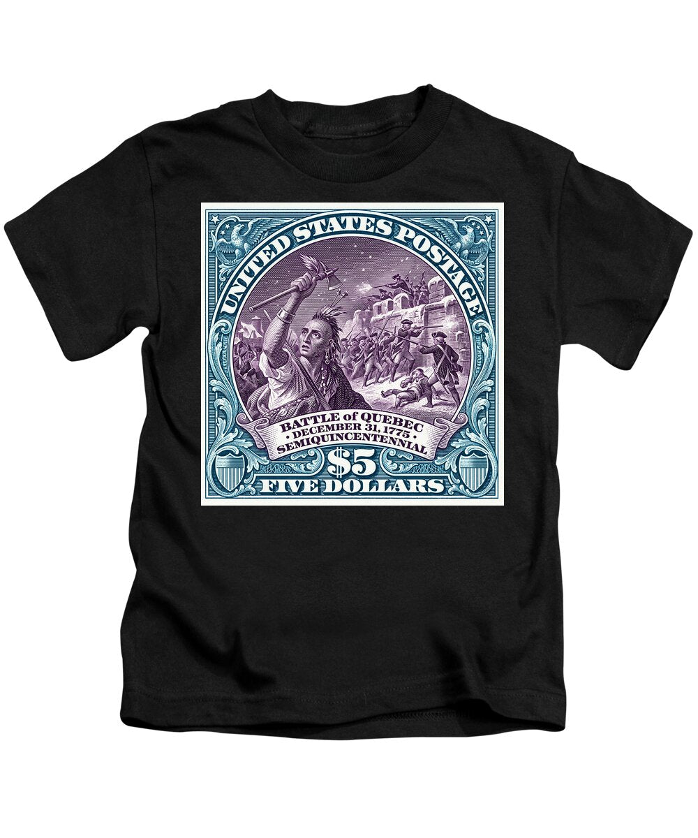 Battle of Quebec $5 2 - Kids T-Shirt