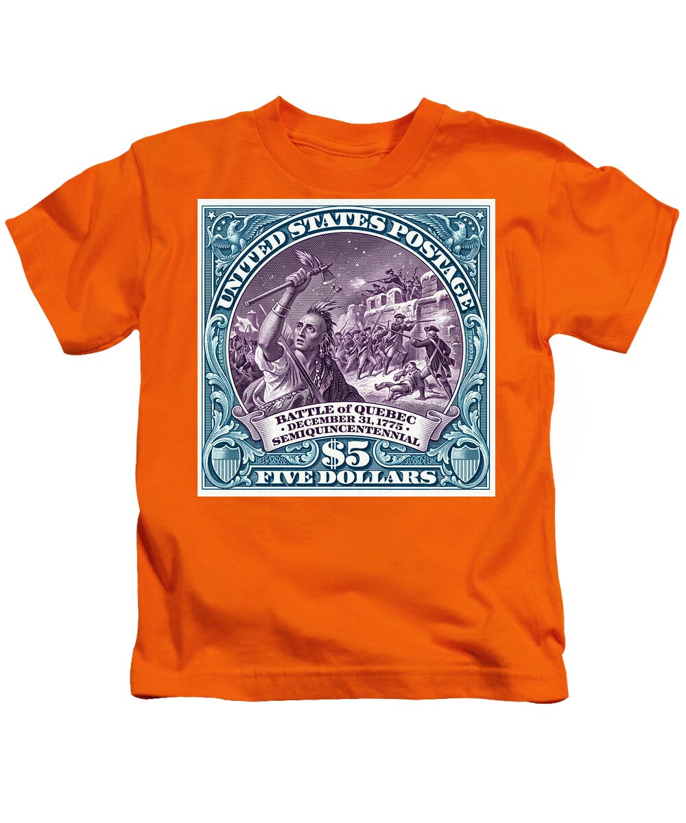 Battle of Quebec $5 2 - Kids T-Shirt