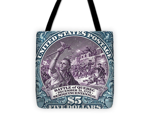 Battle of Quebec $5 2 - Tote Bag