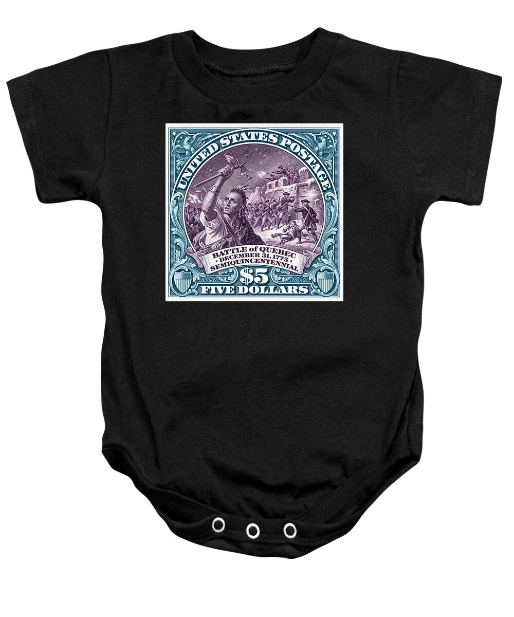 Battle of Quebec $5 2 - Baby One-Piece