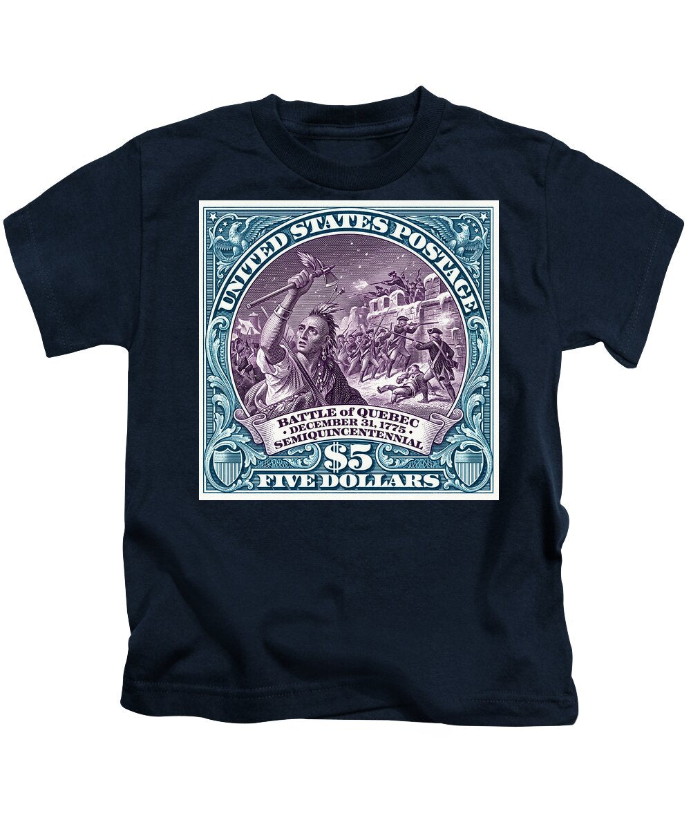 Battle of Quebec $5 2 - Kids T-Shirt