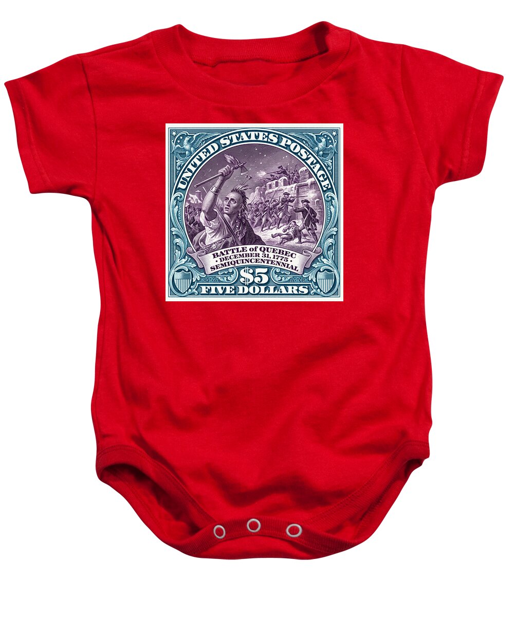 Battle of Quebec $5 2 - Baby One-Piece