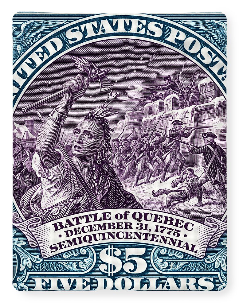 Battle of Quebec $5 2 - Blanket